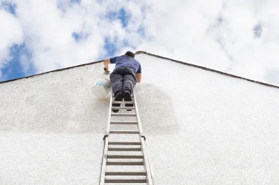 Peinture extérieure à Bouhet — façades et ravalement